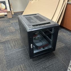 Mini Server Rack On Wheels 