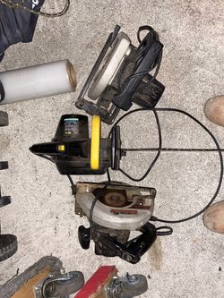 Too skill saw and Electric chainsaw excellent condition