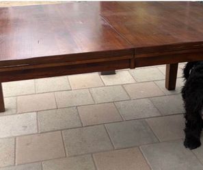 Sold wood table