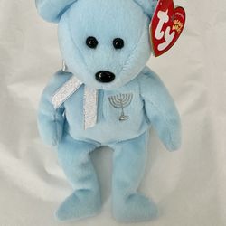 “Happy Hanukkah” TY Beanie Baby Bear 