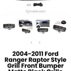 Ford Ranger Raptor Style Grill.