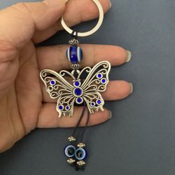 Evil Eye 🧿 Butterfly 🦋 Keychain $12