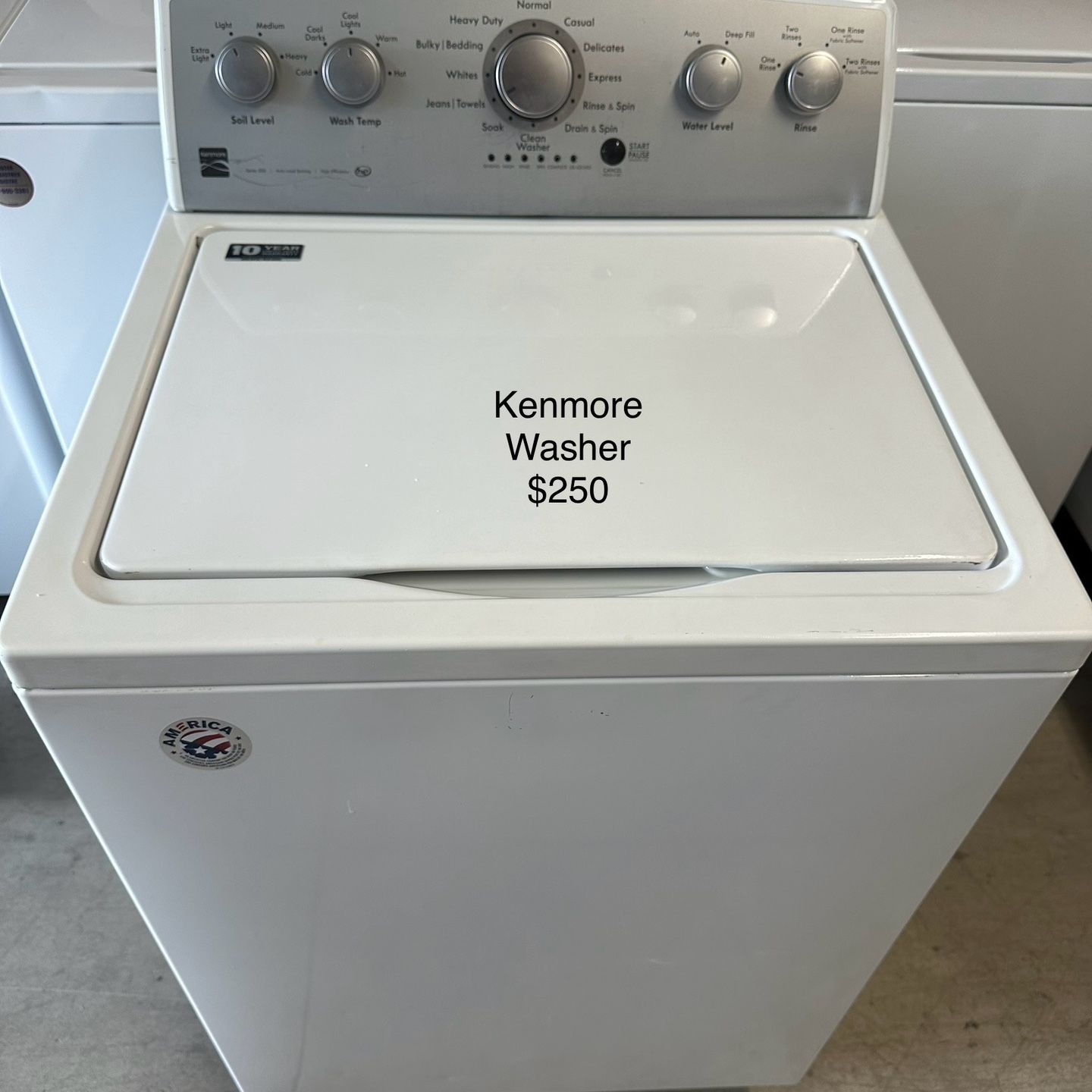 Kenmore Washer 