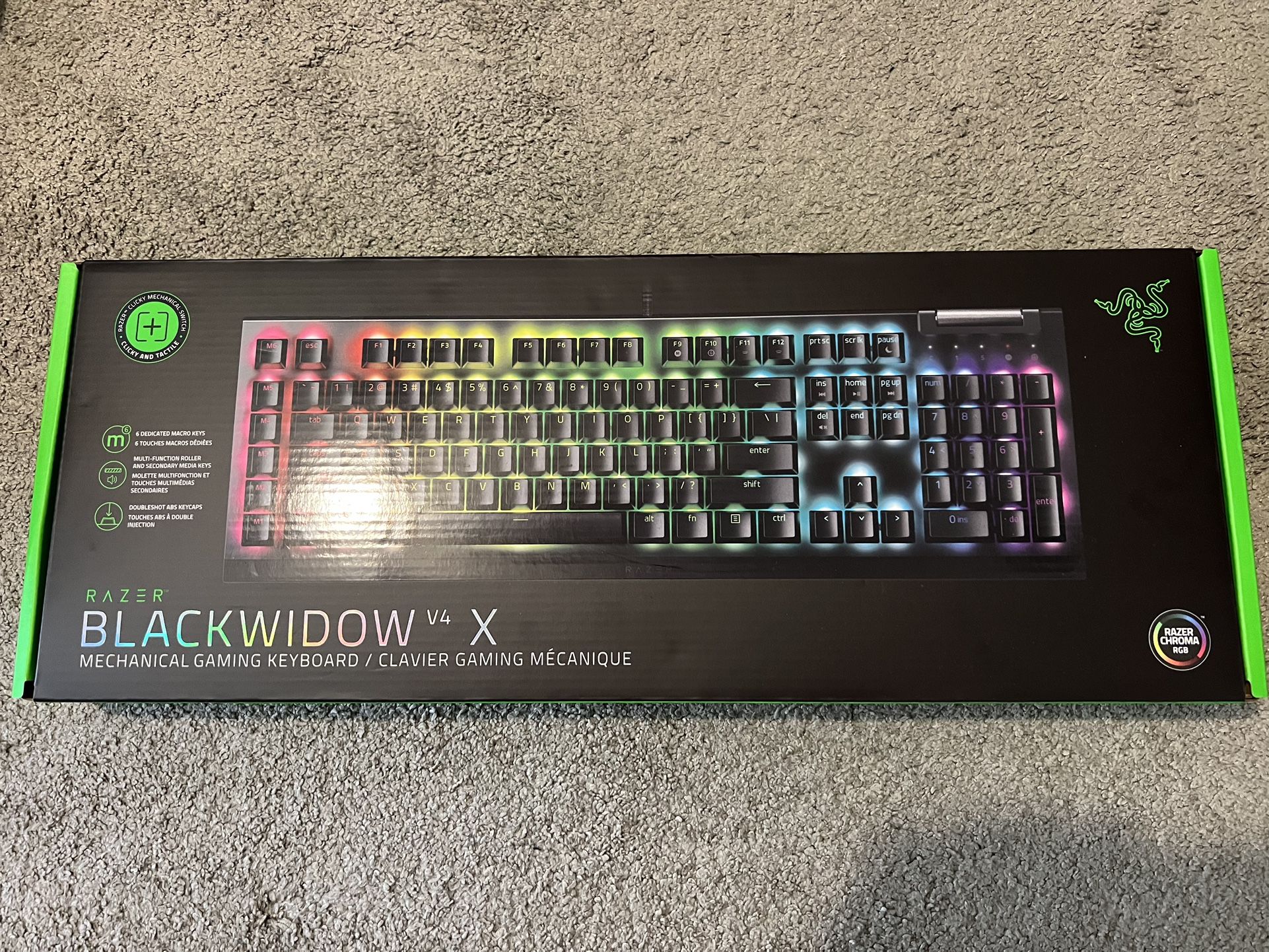 Razer BlackWidow V4 X Mechanical Gaming Keyboard