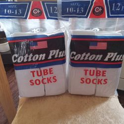 Tube Socks Cotton Plus Socks 