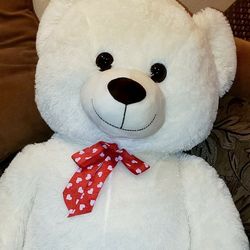 Large Like New Teddy Bear.  Free Smoke Home