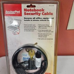 AnchorPad Notebook Laptop Lock Computer Security Cable 6 Foot 22699