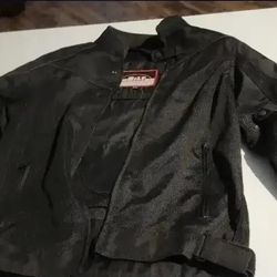 Women's Motorcycle Jacket Sz Large 