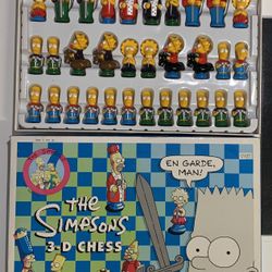 The Simpsons Chess Set
