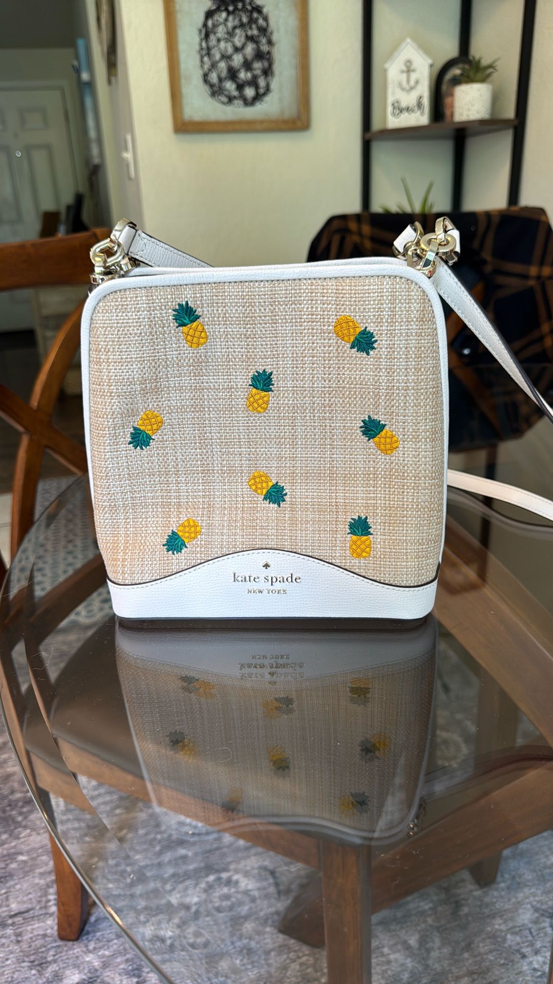 Kate Spade pineapple Purse New