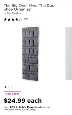 Over The Door Organizer - New