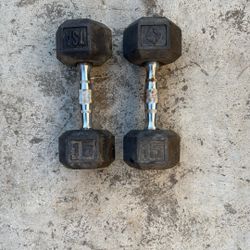 15lb Dumbbells 