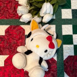 Hello Kitty Sanrio Cute Cow /Ox/ Plush  / Chinese Zodiac 