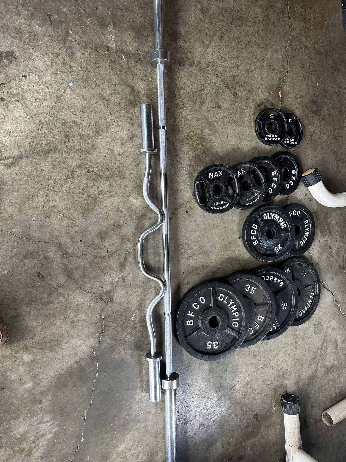 Press Bench And Weights