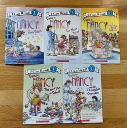 Set of 5 Fancy Nancy Paperback Books