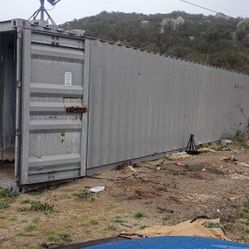 40  FOOT CONEX, SHIPPING CONTAINER WITH AC