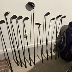 Golf Club Set And Bag