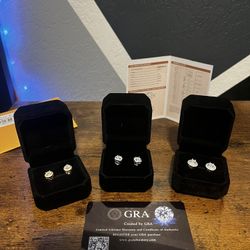 VVS2 Moissanite Earrings 