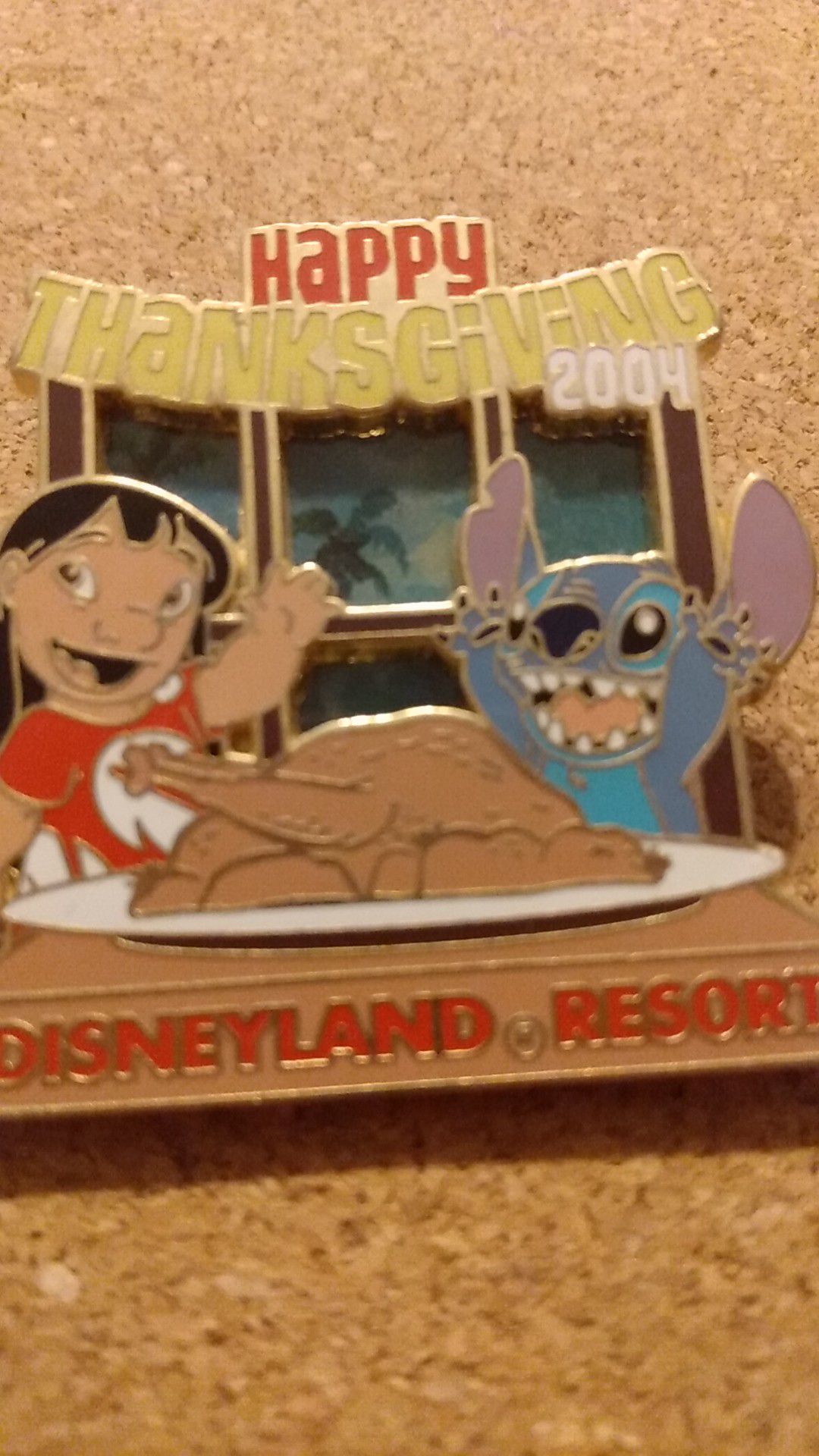 Lilo & Stitch LE Thanksgiving Disney Trading Pin