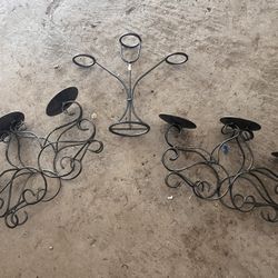 3 Pc Candle Holder 