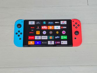 Nintendo Switch OLED 🔥 1TB 🔥  200 Games | 10,000 Retros | Movies | Live TV | Live Sports |