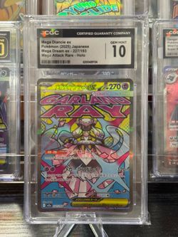 Pokémon Mega Diancie ex Mega Attack Rare Holo CGC 10 Mega Dream ex JP Graded - CGC 10