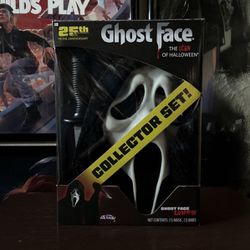 Funworld Scream Ghostface 25th Anniversary Mask And Knife Collector Set