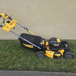  Dewalt electric lawn mower.
21in  self propelled