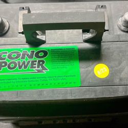 Car battery EconoPower 12V Group size 47 H5 LN2