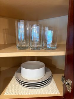 Kitchen Glasses & Dishes and Pot