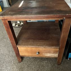 FREE Wooden End Table