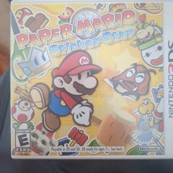 Paper Mario Sticker Star ( CASE ONLY)