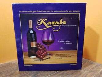 Karafe wine tasting board game