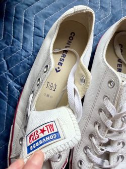 Converse Chuck Taylor All Star Leather Low Top – White – Men’s 10