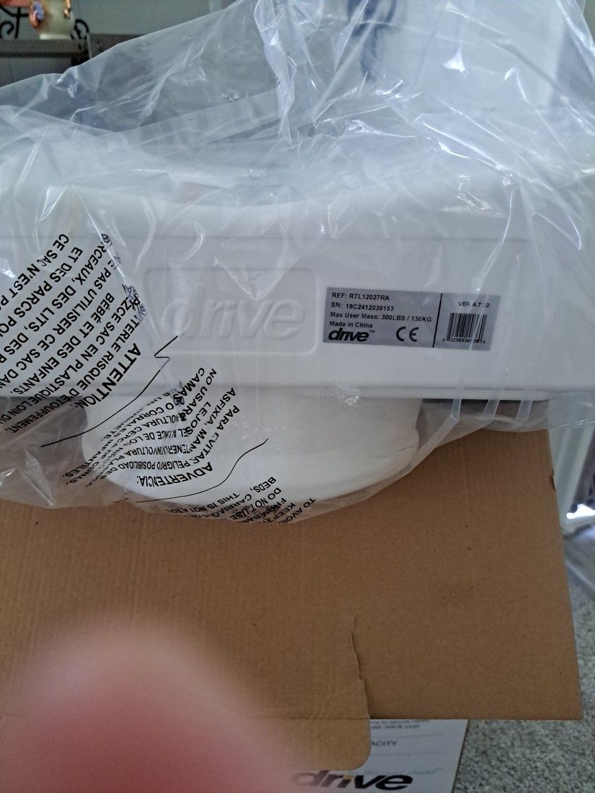 Raised Toilet Seat With Arms