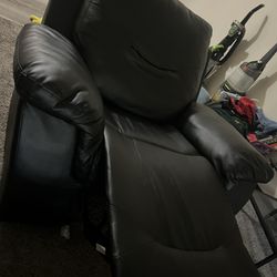 Leather Rocking Recliner 