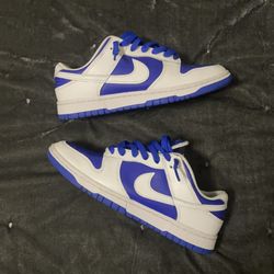 Racer Blue Nike Dunks ( Size 8 )