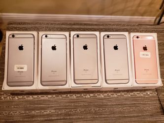 Iphone 6S 64GB Unlocked with Box/Accessories Wholesale Lot 5 units