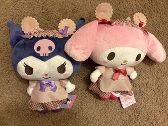 Sanrio Kuromi & My Melody Plush Set