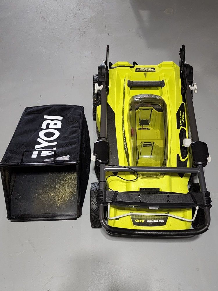 Ryobi 40v 20in Brushless Push Mower