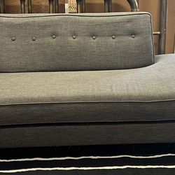 Grey Chaise Lounge Couch