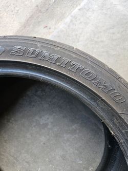One used tire Sumitomo HTR ZII