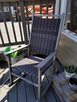 Very cool huge porch rocker