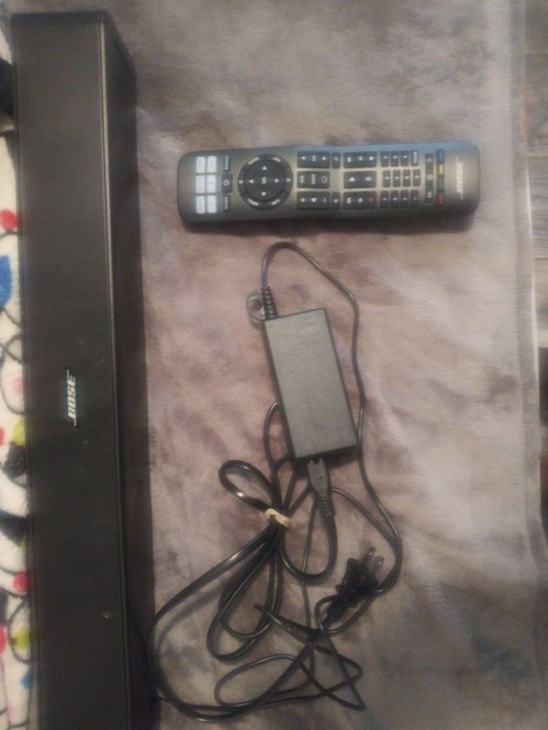 Bose Speaker With Universal Remote