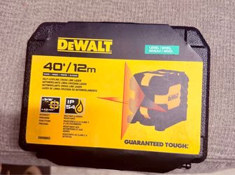 DeWalt DW08802 Self-Leveling Cross Line Laser