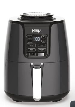 Ninja Air Fryer, Roast, Bake, Air Fry, Roast, Broil, Reheats, & Dehydrates, 4-in-1, Fries, Frozen Food, Veggies, and Juicy Meat, Less Oil, Easy Meals,
