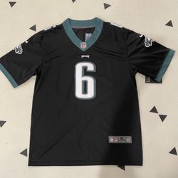 Men’s Philadelphia Eagles #6 DeVonta Smith Black Stitched Jersey, S to 6Xl , NWT