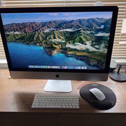 Apple iMac 27 Inch 1 TB 5K Retina Display 2017 Like New