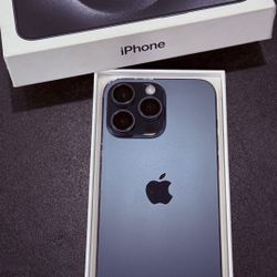 iPhone 15 Pro Max , Blue Titanium, 512GB