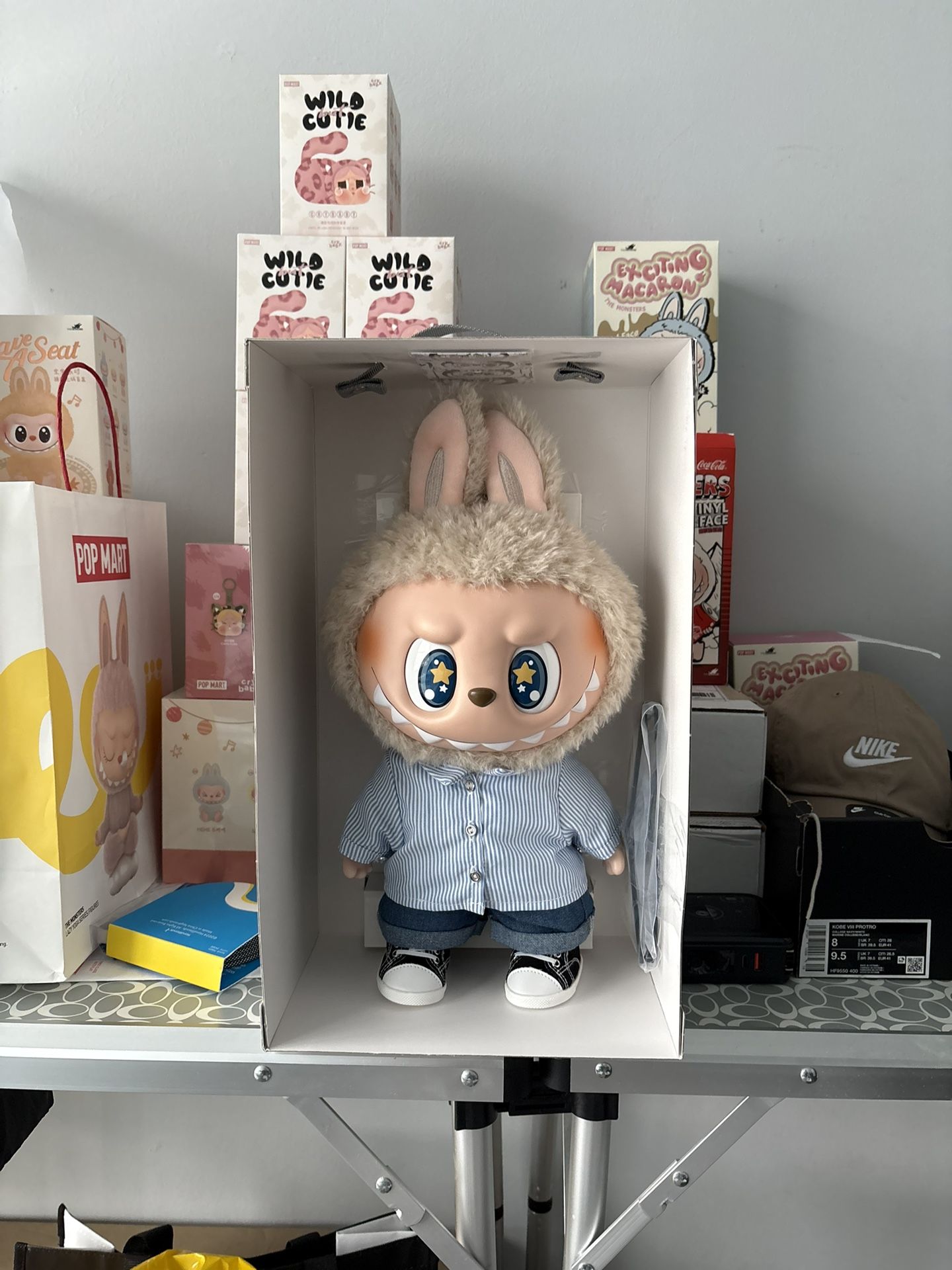 Brand New Popmart Labubu Flip With Me Vinyl Plush Doll